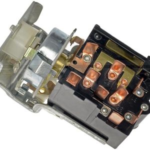 Dorman Headlight Switch, OE Solutions™, 9 Blade Terminals, Black/ Silver, Plastic, With 12 Inch Wiring Harness – 901-265