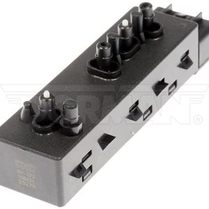 Dorman Seat Adjuster Switch, OE Solutions™, 8 Way, Black, Clip on Mount – 901-272