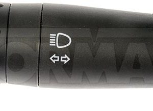 Dorman Turn Signal Switch, OE Solutions™, Black Connector, 7-3/4 Inch Lever, Without Wiper Control, Without Harness – 901-283
