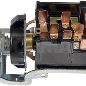 Dorman Headlight Switch, OE Solutions™, 9 Blade Terminals, Black/ Silver, Plastic – 901-292