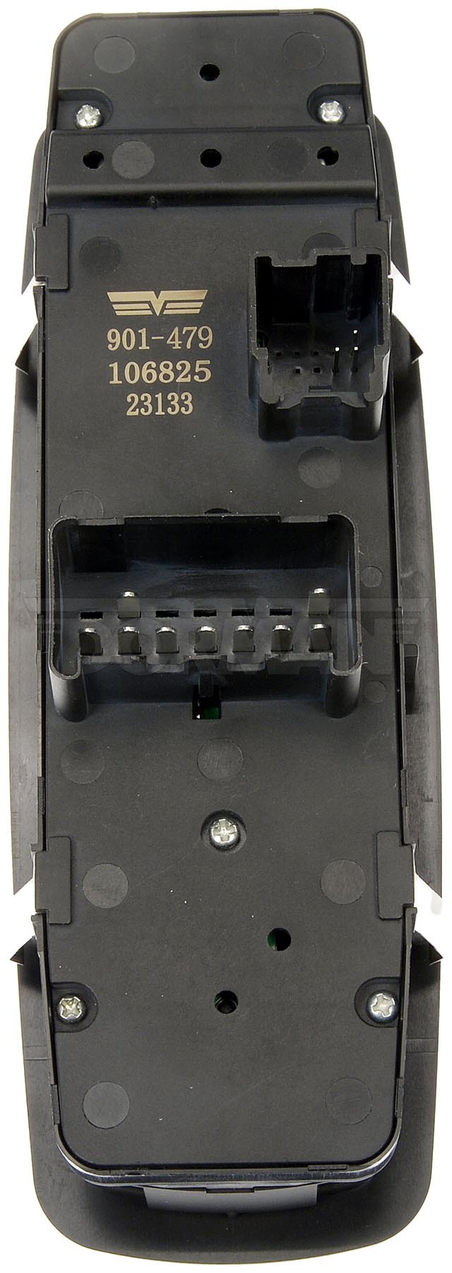 Dorman Power Window Switch, OE Solutions™, Illuminated, 10 Button, Male Blade Pin Terminal, Black – 901-479