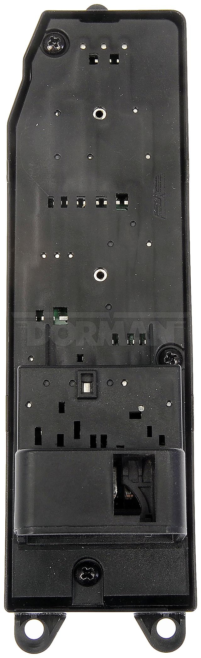 Dorman Power Window Switch, OE Solutions™, 18 Blade Male Terminal, Non-Illuminated, Black, Plastic Housing, Single – 901-750