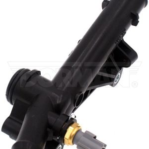 Dorman Engine Coolant Water Outlet, OE Solutions ™, 90 Degree Neck, Black, Plastic, With O-Ring – 902-1084