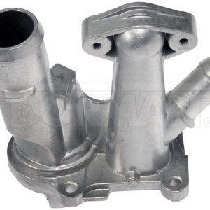 Dorman Thermostat Housing, OE Solutions ™, Metal, Natural, With Thermostat/ Gasket – 902-1100