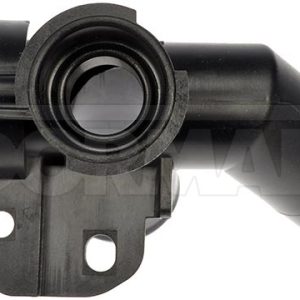 Dorman Coolant Filler Neck, OE Solutions ™, Bolt on to Manifold, 1.44 Inch Outside Diameter, Black, Plastic, 6 Inch Height, Boxed – 902-5992