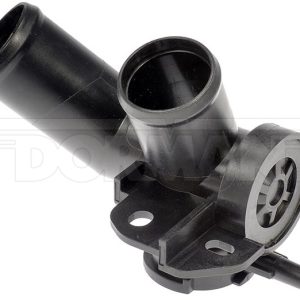 Dorman Coolant Filler Neck, OE Solutions ™, Bolt on to Manifold, 1.44 Inch Outside Diameter, Black, Plastic, 6 Inch Height, Boxed – 902-5992