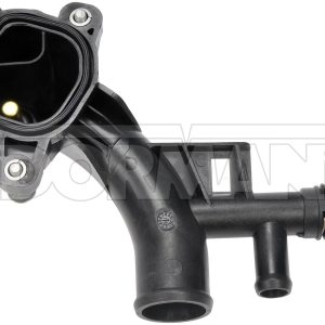 Dorman Engine Coolant Water Outlet, OE Solutions ™, 15 Degree Angle Neck, With Gasket/ Sensor/ Clip/ Plug – 902-846