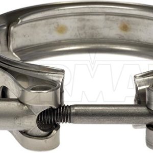Dorman Exhaust Clamp, OE Solutions ™, V-Band Clamp, 5-1/2 Inch Diameter, Regular, Stainless Steel, Single – 903-301