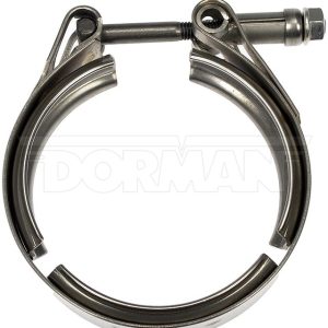 Dorman Exhaust Clamp, OE Solutions ™, V-Band Clamp, 5-1/2 Inch Diameter, Regular, Stainless Steel, Single – 903-301