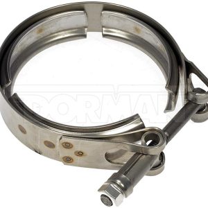 Dorman Exhaust Clamp, OE Solutions ™, V-Band Clamp, 5-1/2 Inch Diameter, Regular, Stainless Steel, Single – 903-301
