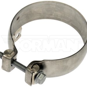 Dorman Exhaust Clamp, OE Solutions ™, V-Band Clamp, 96 Millimeter Outside Diameter, Regular, Aluminum, Single – 903-305