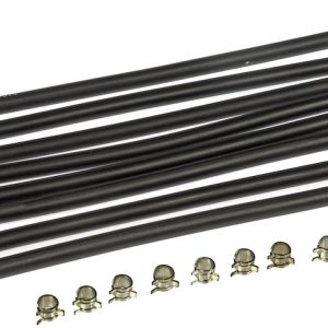 Dorman Fuel Line, OE Solutions ™, 9 Inch Length, 1/8 Inch Inside Diameter, With Hose and Metal Clamps – 904-101