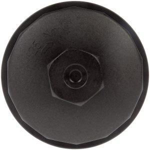 Dorman Fuel Filter Cap, OE Solutions ™, 4 Inch Diameter, 3 Inch Height, Black, Plastic – 904-204