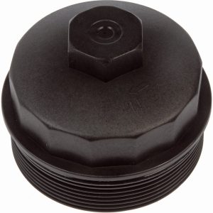 Dorman Fuel Filter Cap, OE Solutions ™, 4 Inch Diameter, 3 Inch Height, Black, Plastic – 904-204