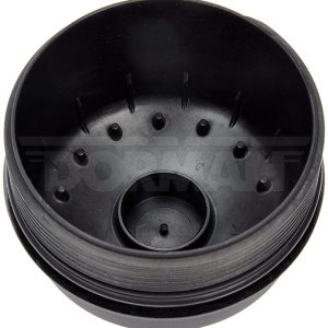 Dorman Fuel Filter Cap, OE Solutions ™, 4.13 Inch Diameter, 3.15 Inch Length, Black, Nylon, Carded, Frame Mounted – 904-204CD