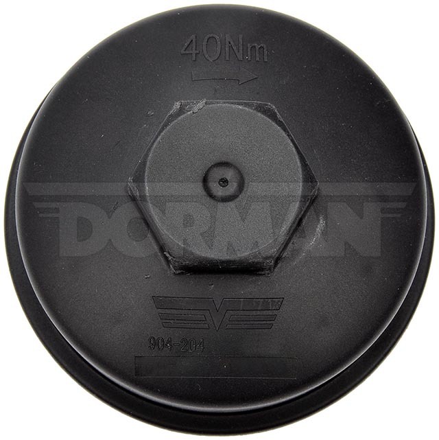 Dorman Fuel Filter Cap, OE Solutions ™, 4.13 Inch Diameter, 3.15 Inch Length, Black, Nylon, Carded, Frame Mounted – 904-204CD