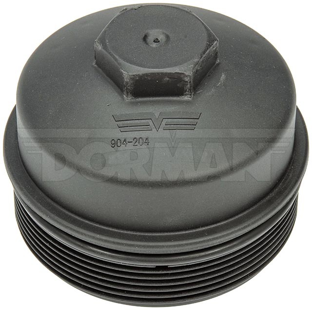 Dorman Fuel Filter Cap, OE Solutions ™, 4.13 Inch Diameter, 3.15 Inch Length, Black, Nylon, Carded, Frame Mounted – 904-204CD