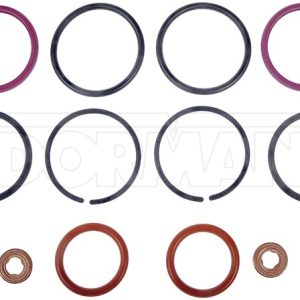 Dorman Fuel Injector O-Ring, OE Solutions ™, Viton, With 6 O-Rings/2 Metal Tip Seals – 904-206