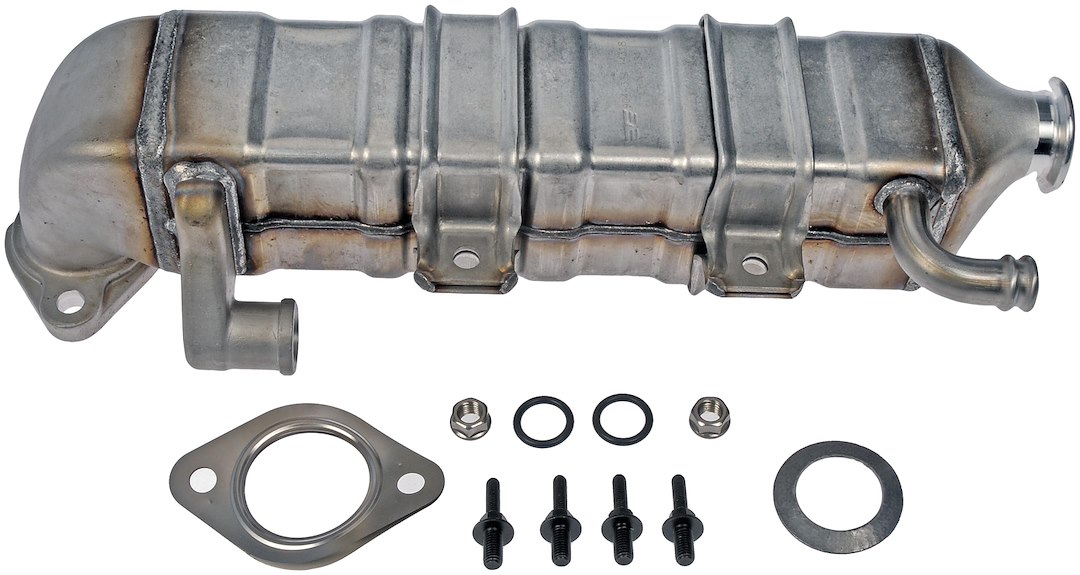 Dorman EGR Cooler, OE Solutions™, With 2 Gaskets/ 2 O-Rings/ 4 Bolts/ 2 Nuts – 904-333