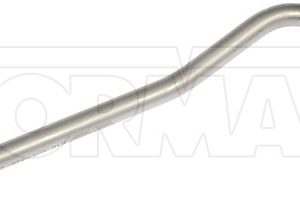 Dorman Fuel Injector Line, OE Solutions ™, 6-1/2 Inch Length, 8 Millimeter Outside Diameter, Steel, 30000 PSI Maximum Pressure, Boxed – 904-926