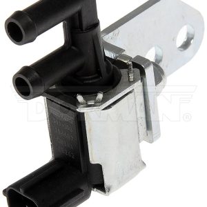 Dorman Vapor Canister Purge Valve, OE Solutions ™, 3.6 Inch Length, 2 Male Terminal, With Mounting Bracket/ Hardware – 911-393