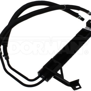 Dorman Power Steering Fluid Cooler, OE Solutions™, Push-IN, 22-1/2 Inch Length, 12.38 Inch Width, 10-3/4 Inch Height, Black – 918-346
