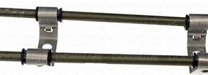 Dorman Power Steering Fluid Cooler, OE Solutions™, Black, 28 Inch Length, Stainless Steel – 918-353