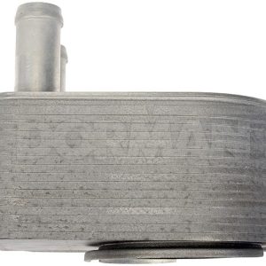 Dorman Fluid Cooler, OE Solutions™, For Engine Oil, 6-1/2 Inch Length X 3.7 Inch Width X 4 Inch Depth, 10 Core Rows, Male Fitting Type – 918-615