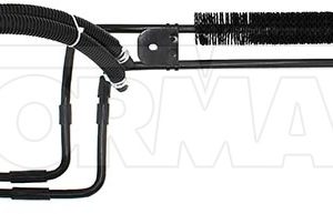 Dorman Power Steering Fluid Cooler, OE Solutions™, 39.6 Inch Length, 26.2 Inch Width, 10.3 Inch Height, Black, Aluminum, Boxed – 918-618