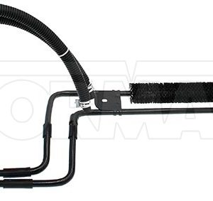 Dorman Power Steering Fluid Cooler, OE Solutions™, 39.6 Inch Length, 26.2 Inch Width, 10.3 Inch Height, Black, Aluminum, Boxed – 918-618