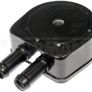 Dorman Fluid Cooler, OE Solutions™, For Engine Oil, 5-1/2 Inch Length X 3.8 Inch Width X 1-1/2 Inch Depth, 10 Core Rows, Male Fitting Type – 918-687