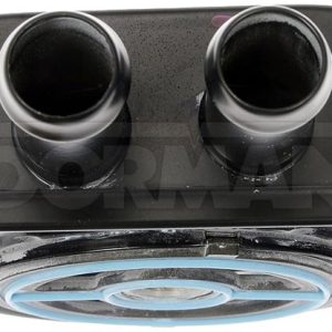 Dorman Fluid Cooler, OE Solutions™, For Engine Oil, 5-1/2 Inch Length X 3.8 Inch Width X 1-1/2 Inch Depth, 10 Core Rows, Male Fitting Type – 918-687