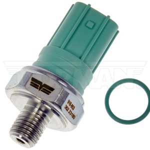 Dorman Variable Valve Timing Oil Pressure Switch, OE Solutions™, Silver, Green, Lever, 2 Blade Female Terminal Type, Without Harness – 918-853