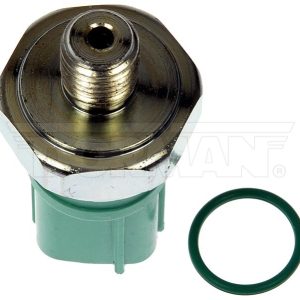 Dorman Variable Valve Timing Oil Pressure Switch, OE Solutions™, Silver, Green, Lever, 2 Blade Female Terminal Type, Without Harness – 918-853