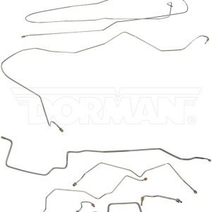 Dorman Brake Line Kit, OE Solutions ™, 4000 PSI Maximum Pressure, Stainless Steel, With Tubes and Fittings – 919-034