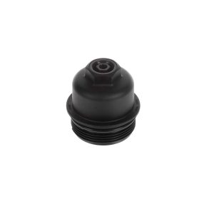 Dorman Oil Filter Cover, OE Solutions ™, 68.14 Millimeter Diameter, Natural, PA66, Black, 76.73 Millimeter Length, Thread on Mounting – 921-116