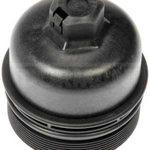 Dorman Oil Filter Cover, OE Solutions™, 91.7 Millimeter Hight, Black Natural Finish, Plastic/ Rubber/ Steel – 921-173