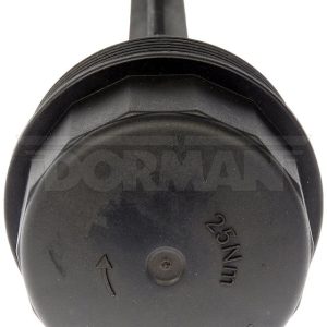 Dorman Oil Filter Cover, OE Solutions™, 13-1/4 Inch Hight, Black Natural Finish, Plastic/ Rubber – 921-176