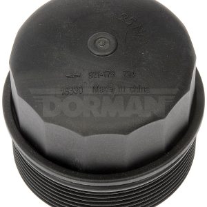 Dorman Oil Filter Cover, OE Solutions ™, Black, Plastic – 921-179