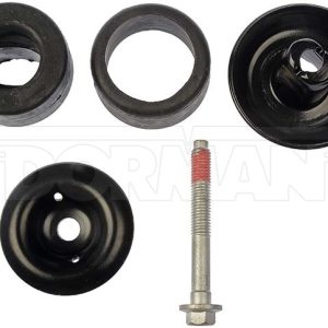 Dorman Subframe Mount Bushing, OE Solutions ™, Black, Rubber, Single, With Lower Bushing/Upper Bushing/Upper Retainer/ Lower Retainer/Bolt – 924-003