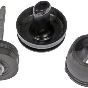 Dorman Body Mount Bushings, OE Solutions ™, Black, Rubber, With Upper Bushing/Lower Bushing/Bolt, Single – 924-041