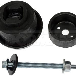 Dorman Radiator Mount Bushing, OE Solutions ™, Black, Rubber, With Lower Bushing/Upper Insulators/Bolt/Washer/Nut – 924-130