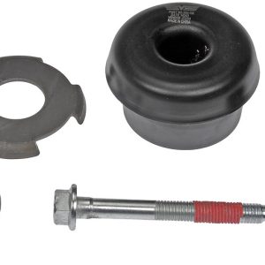 Dorman Body Mount Bushings, OE Solutions™, Black, Rubber, With Lower Bushing/Upper Bushing/Bolt, Single – 924-132