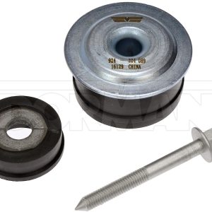 Dorman Body Mount Bushings, OE Solutions ™, Black, Rubber, With Lower Bushing/Upper Bushing/Bolt, Single – 924-324