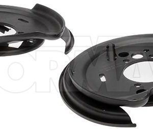 Dorman Brake Backing Plate, OE Solutions ™, 294 Millimeter Diameter, Steel, Black, Set of 2 – 924-375