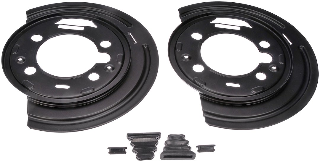 Dorman Brake Dust Shield, OE Solutions ™, Steel, Black, Set of 2 – 924-493