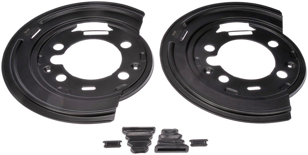 Dorman Brake Dust Shield, OE Solutions ™, Steel, Black, Set of 2 – 924-493