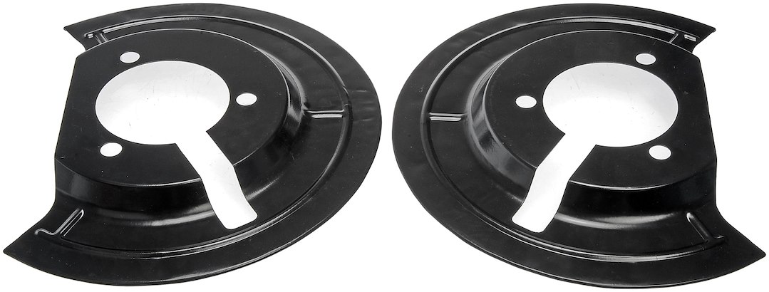 Dorman Brake Backing Plate, OE Solutions ™, 328 Inch Diameter, Steel, Black, Set of 2 – 924-684
