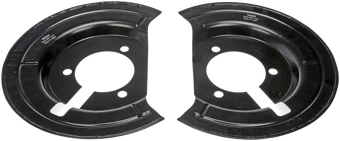 Dorman Brake Backing Plate, OE Solutions ™, 328 Inch Diameter, Steel, Black, Set of 2 – 924-684