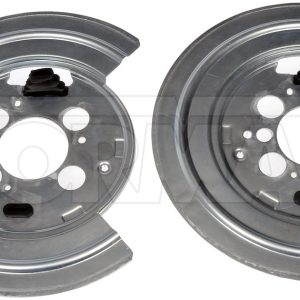 Dorman Brake Backing Plate, OE Solutions ™, 75 Millimeter Inside Diameter, Steel, Silver, Set of 2 – 924-685